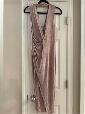Women’s Sleeveless Rose Dust Dress